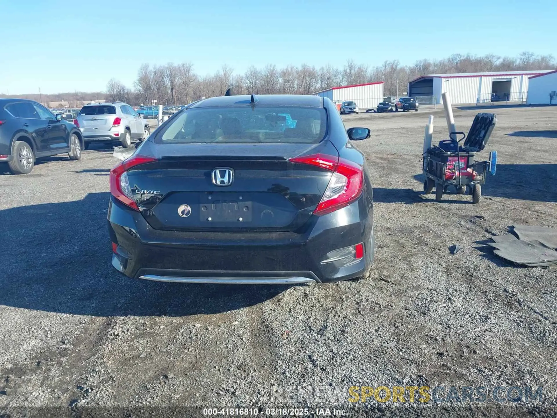 16 Photograph of a damaged car 19XFC1F73KE211652 HONDA CIVIC 2019
