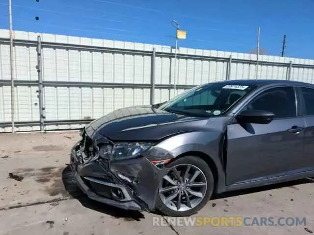 13 Photograph of a damaged car 19XFC1F75KE005104 HONDA CIVIC 2019