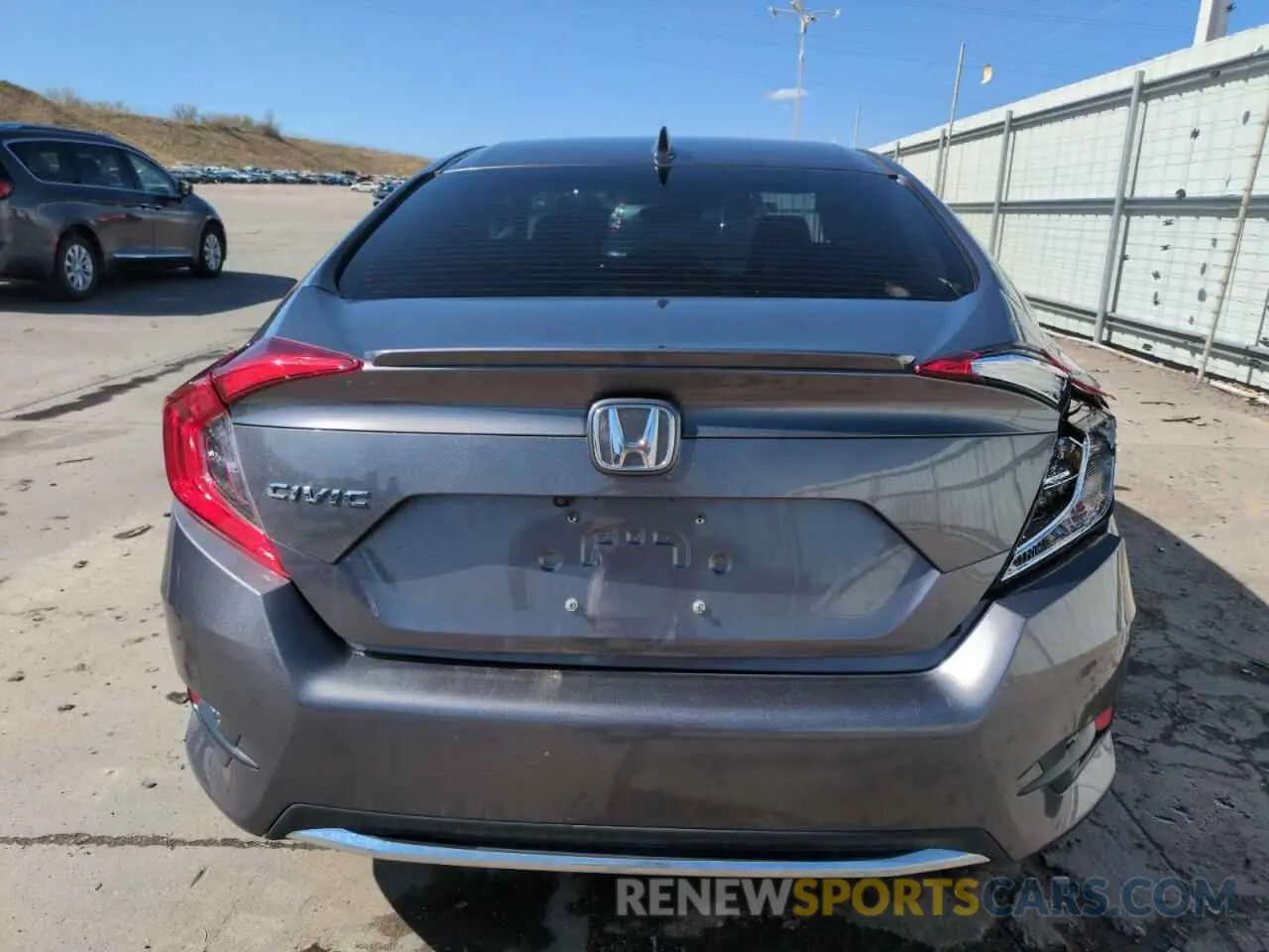 6 Photograph of a damaged car 19XFC1F75KE005104 HONDA CIVIC 2019