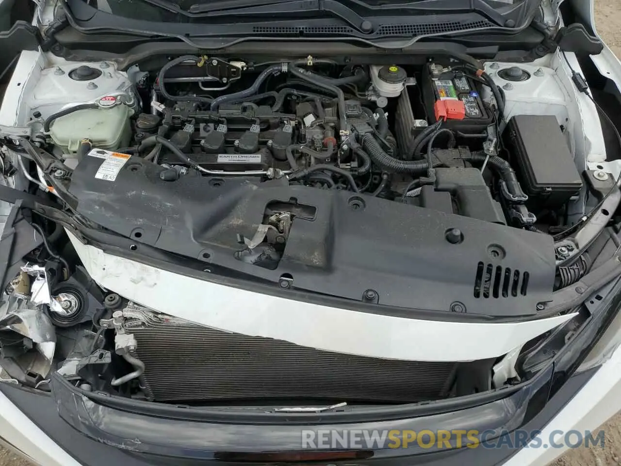 12 Photograph of a damaged car 19XFC1F75KE008553 HONDA CIVIC 2019