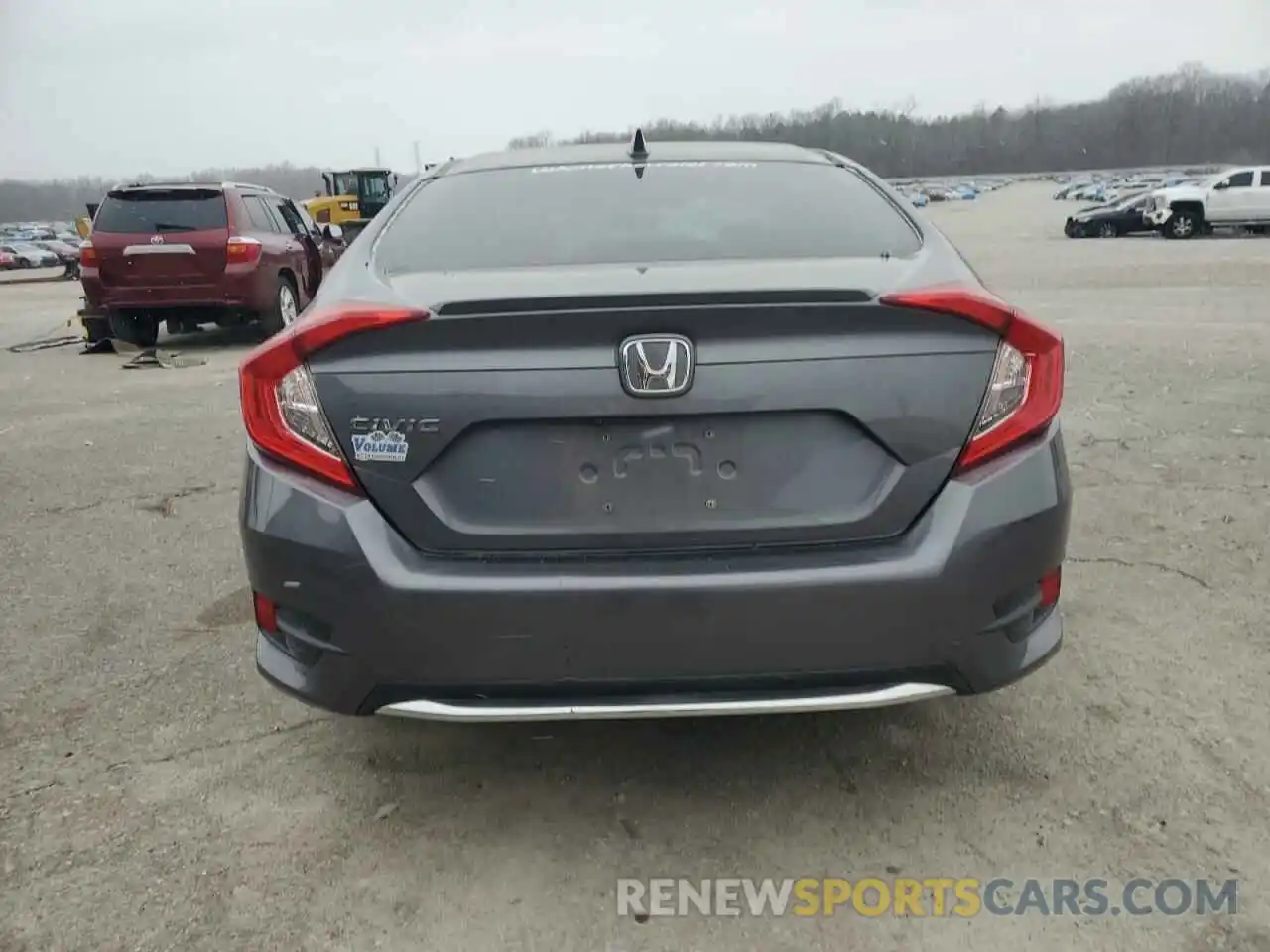 6 Photograph of a damaged car 19XFC1F75KE012750 HONDA CIVIC 2019