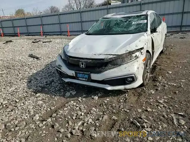 11 Photograph of a damaged car 19XFC1F76KE005063 HONDA CIVIC 2019