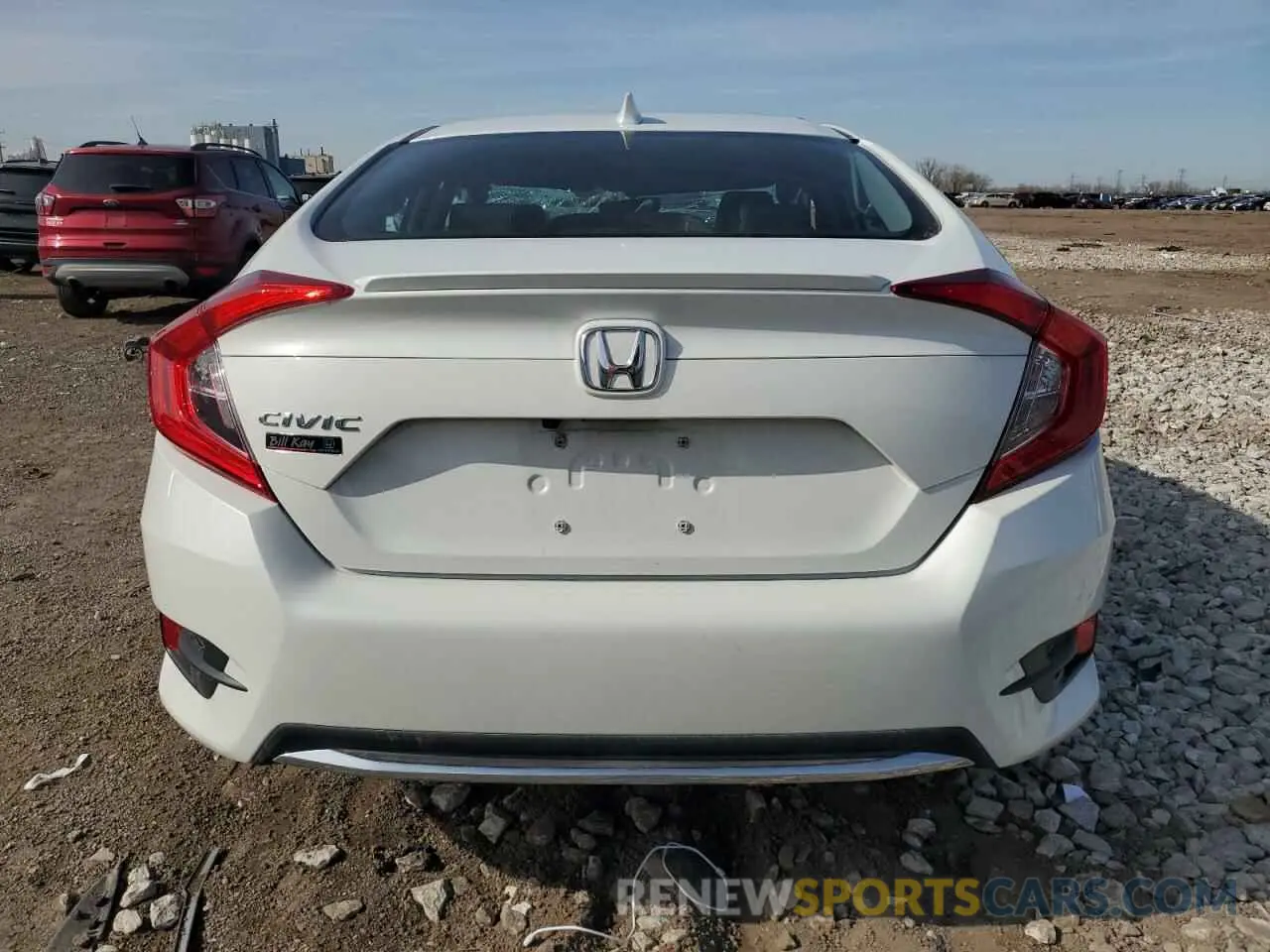 6 Photograph of a damaged car 19XFC1F76KE005063 HONDA CIVIC 2019