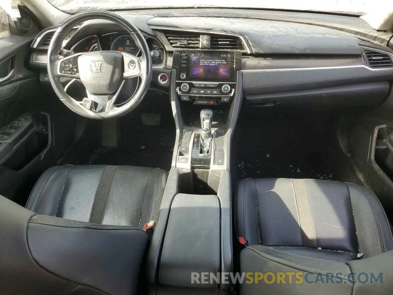 8 Photograph of a damaged car 19XFC1F76KE005063 HONDA CIVIC 2019