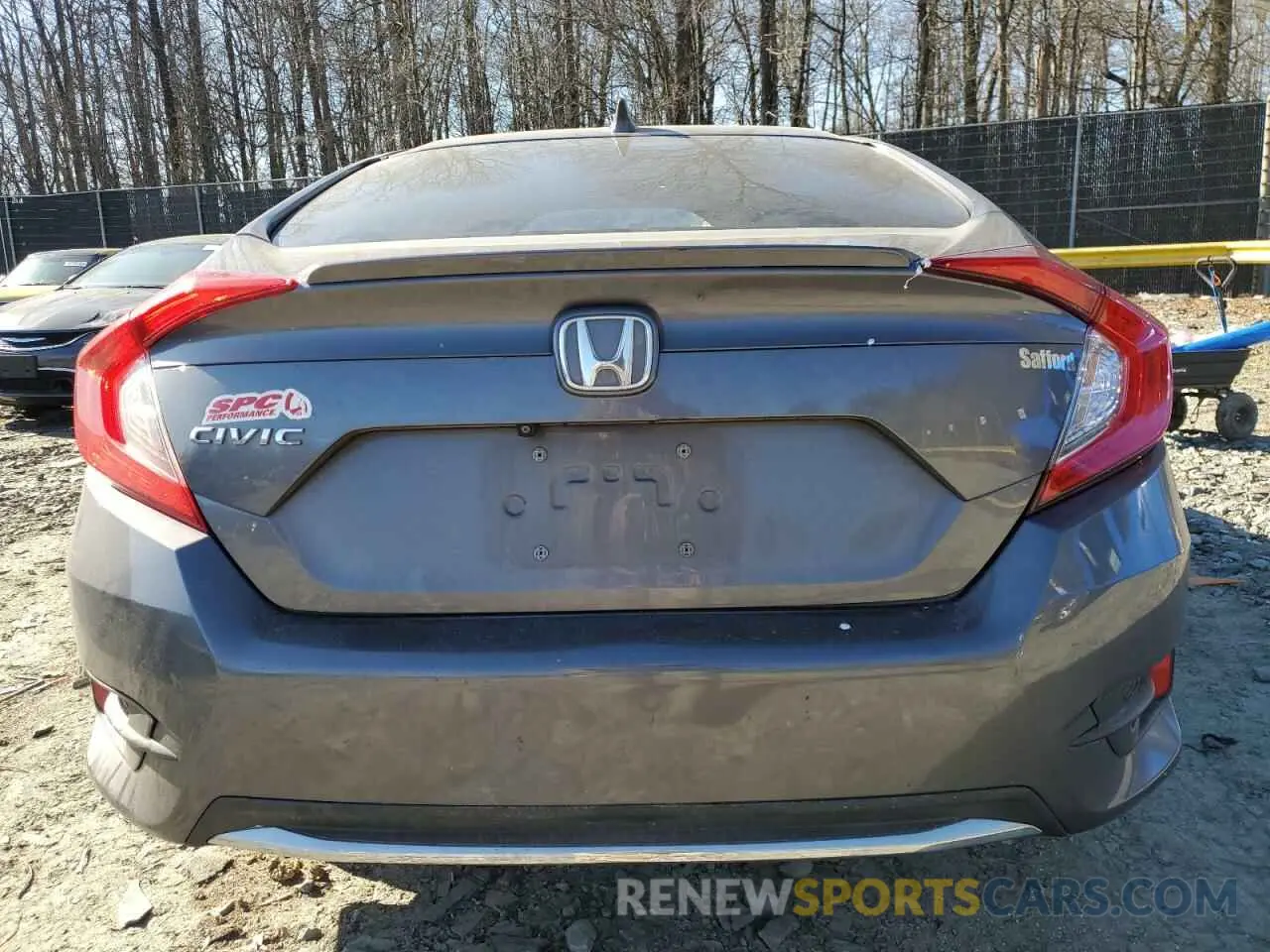 6 Photograph of a damaged car 19XFC1F77KE011390 HONDA CIVIC 2019