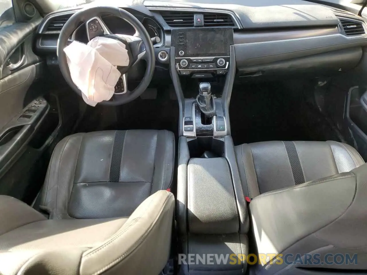 8 Photograph of a damaged car 19XFC1F77KE011390 HONDA CIVIC 2019