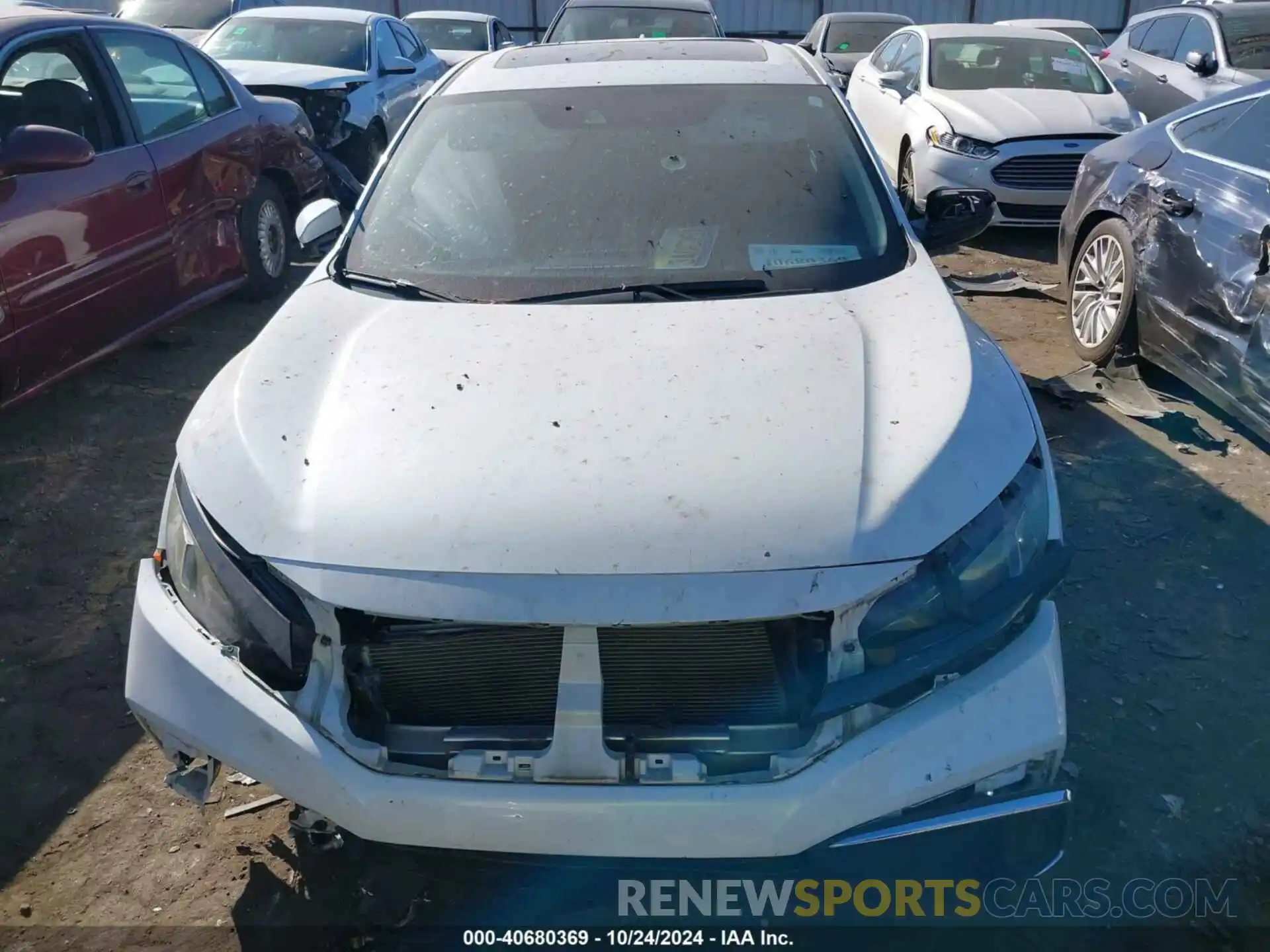 12 Photograph of a damaged car 19XFC1F77KE012085 HONDA CIVIC 2019