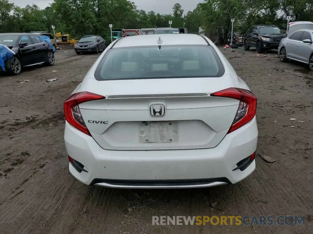 6 Photograph of a damaged car 19XFC1F77KE210245 HONDA CIVIC 2019