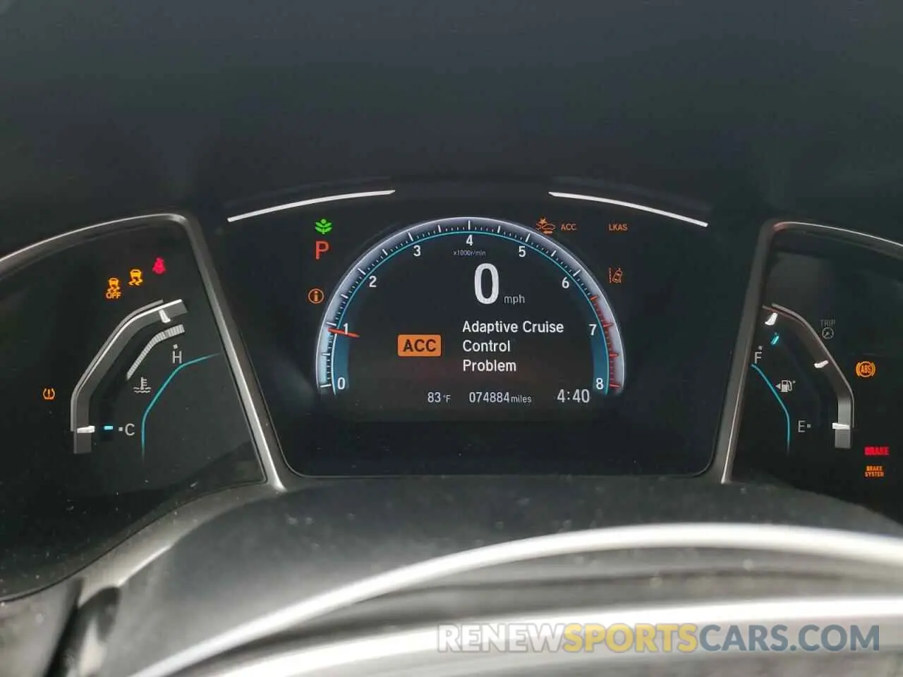 9 Photograph of a damaged car 19XFC1F77KE210245 HONDA CIVIC 2019