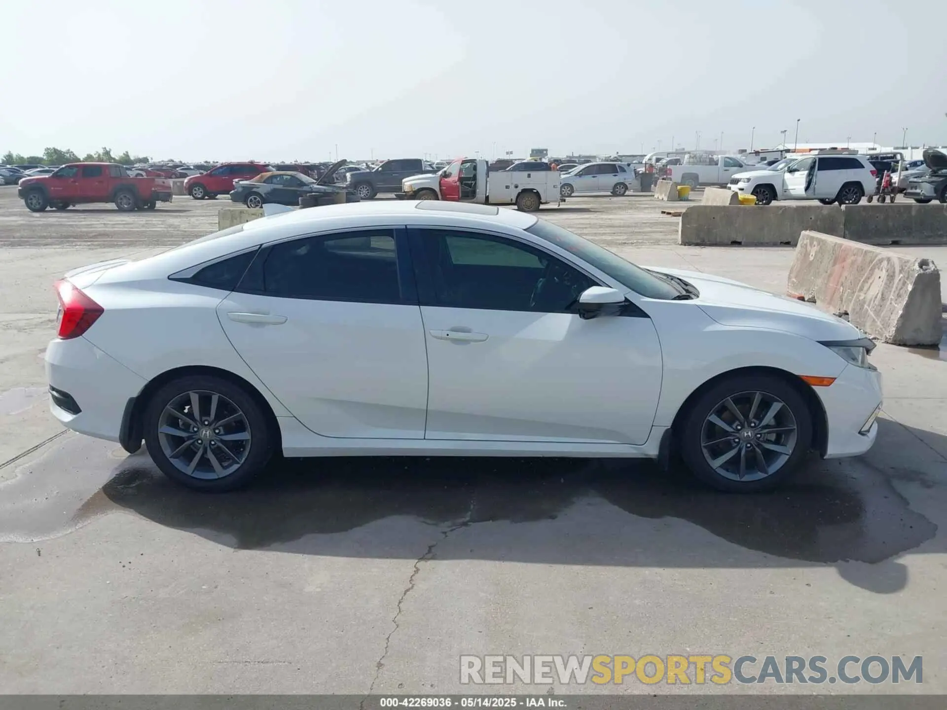 13 Photograph of a damaged car 19XFC1F78KE203952 HONDA CIVIC 2019