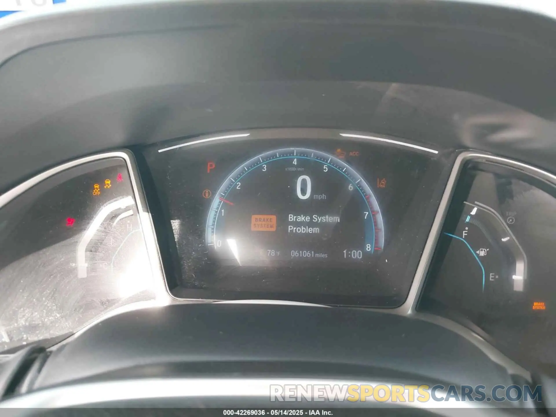 7 Photograph of a damaged car 19XFC1F78KE203952 HONDA CIVIC 2019