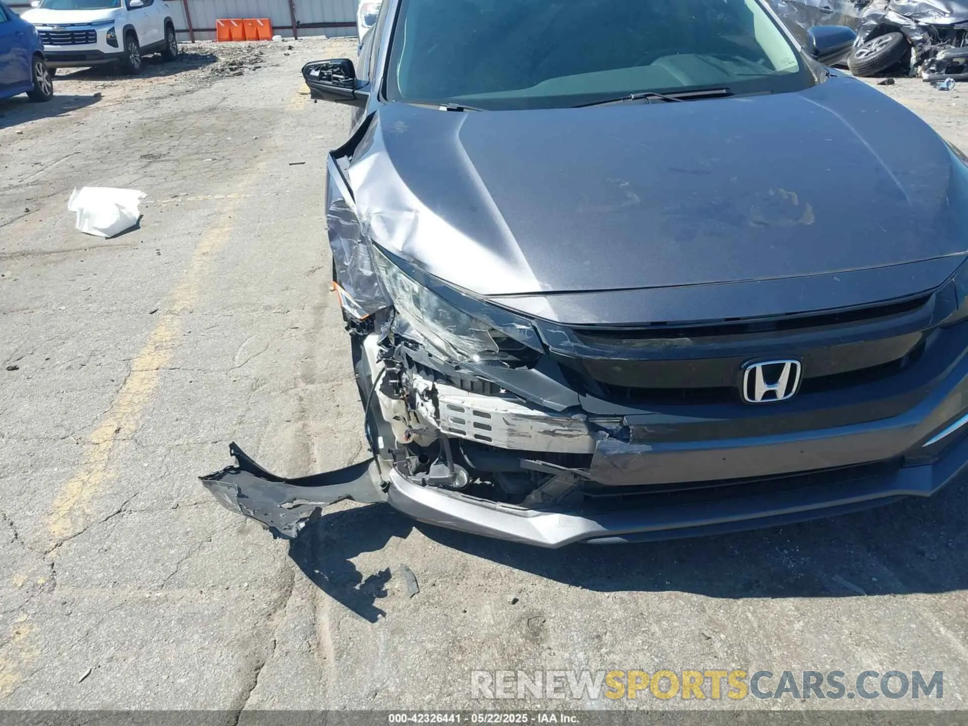6 Photograph of a damaged car 19XFC1F78KE207502 HONDA CIVIC 2019