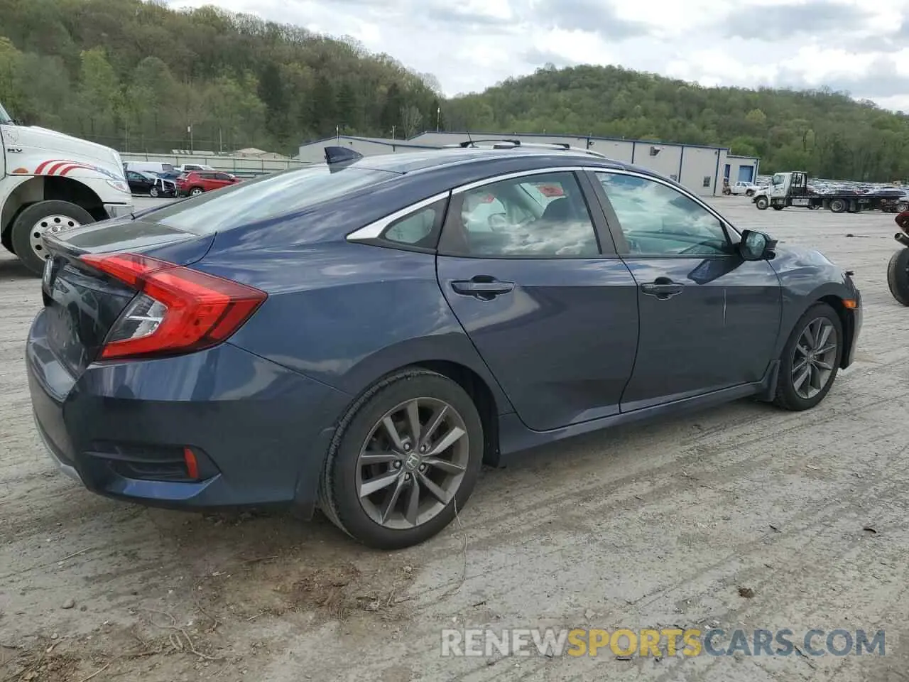 3 Photograph of a damaged car 19XFC1F78KE207936 HONDA CIVIC 2019