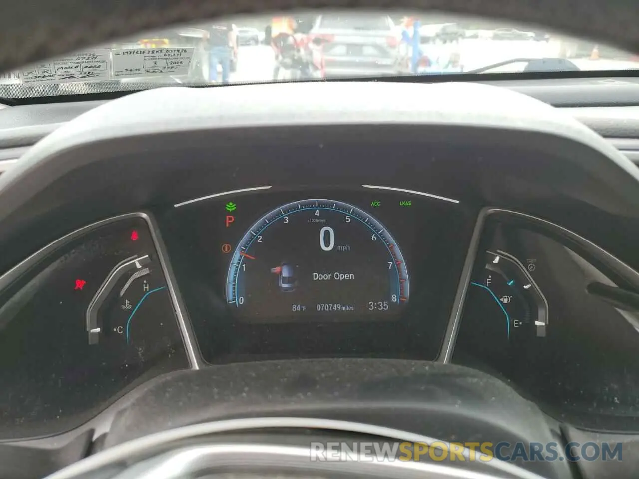 9 Photograph of a damaged car 19XFC1F78KE207936 HONDA CIVIC 2019