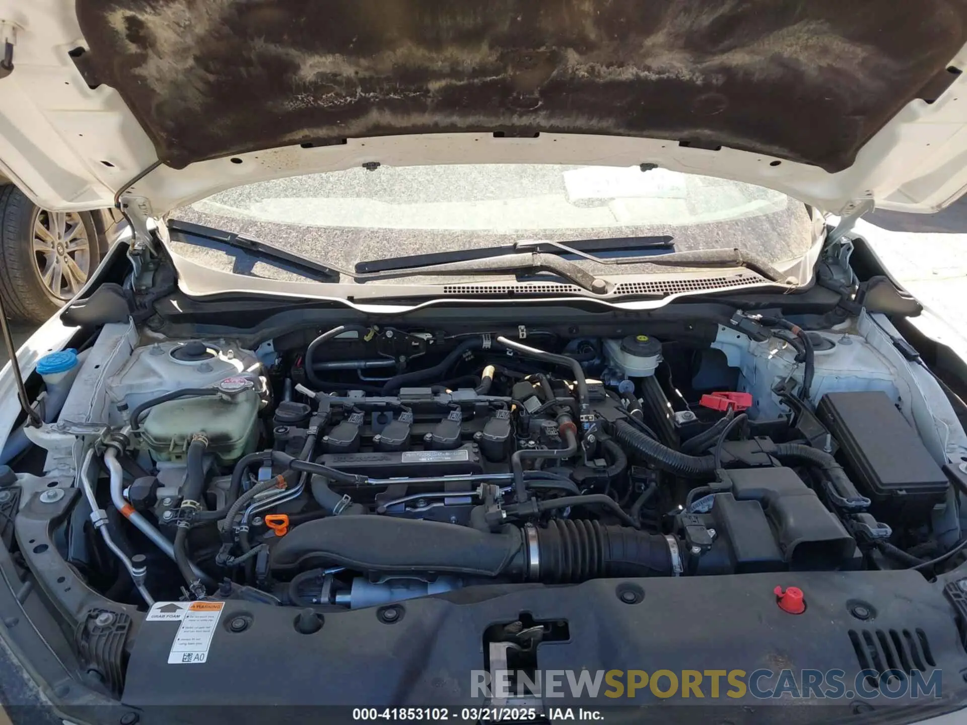 10 Photograph of a damaged car 19XFC1F79KE001976 HONDA CIVIC 2019