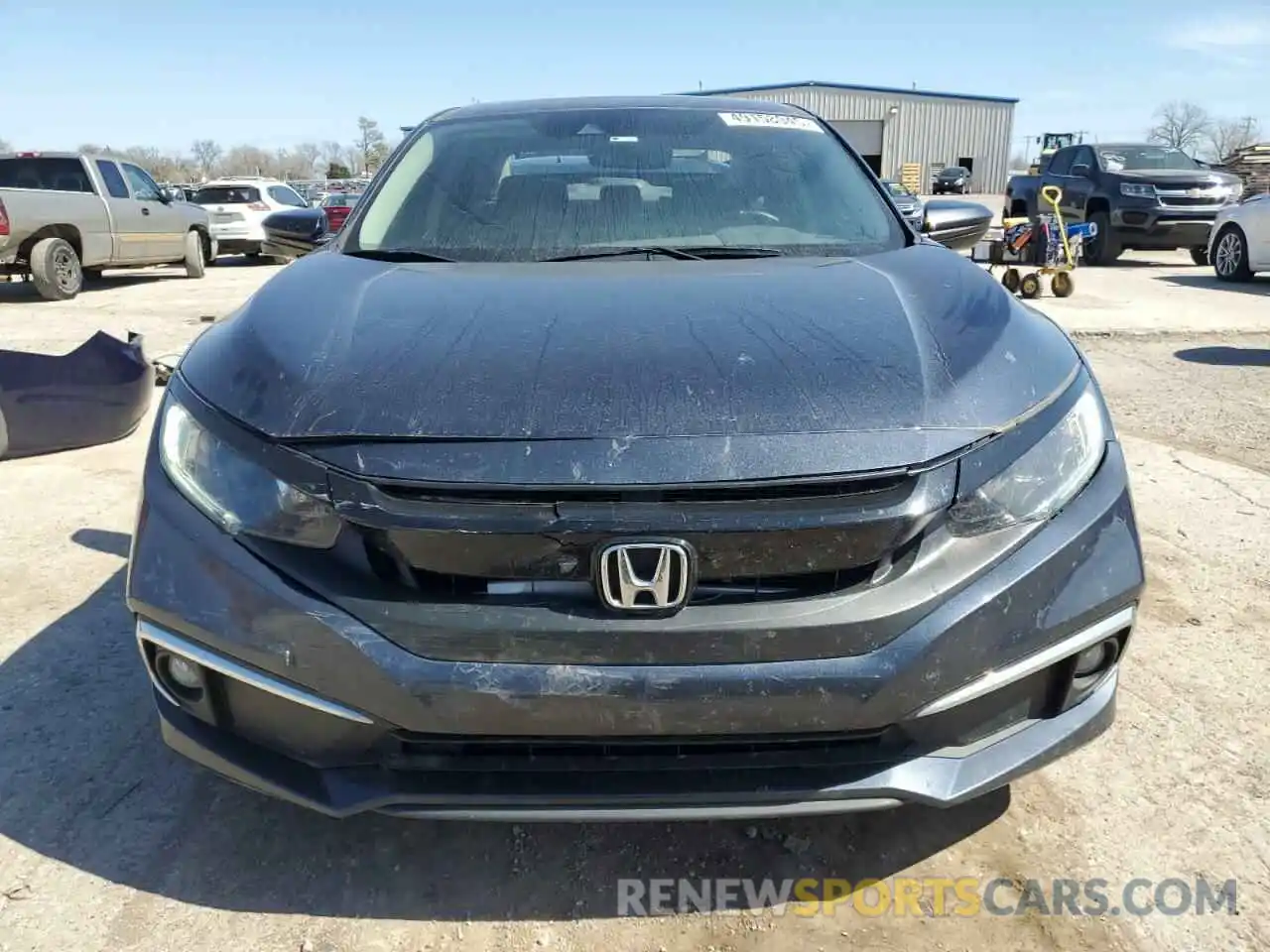 5 Photograph of a damaged car 19XFC1F79KE009110 HONDA CIVIC 2019