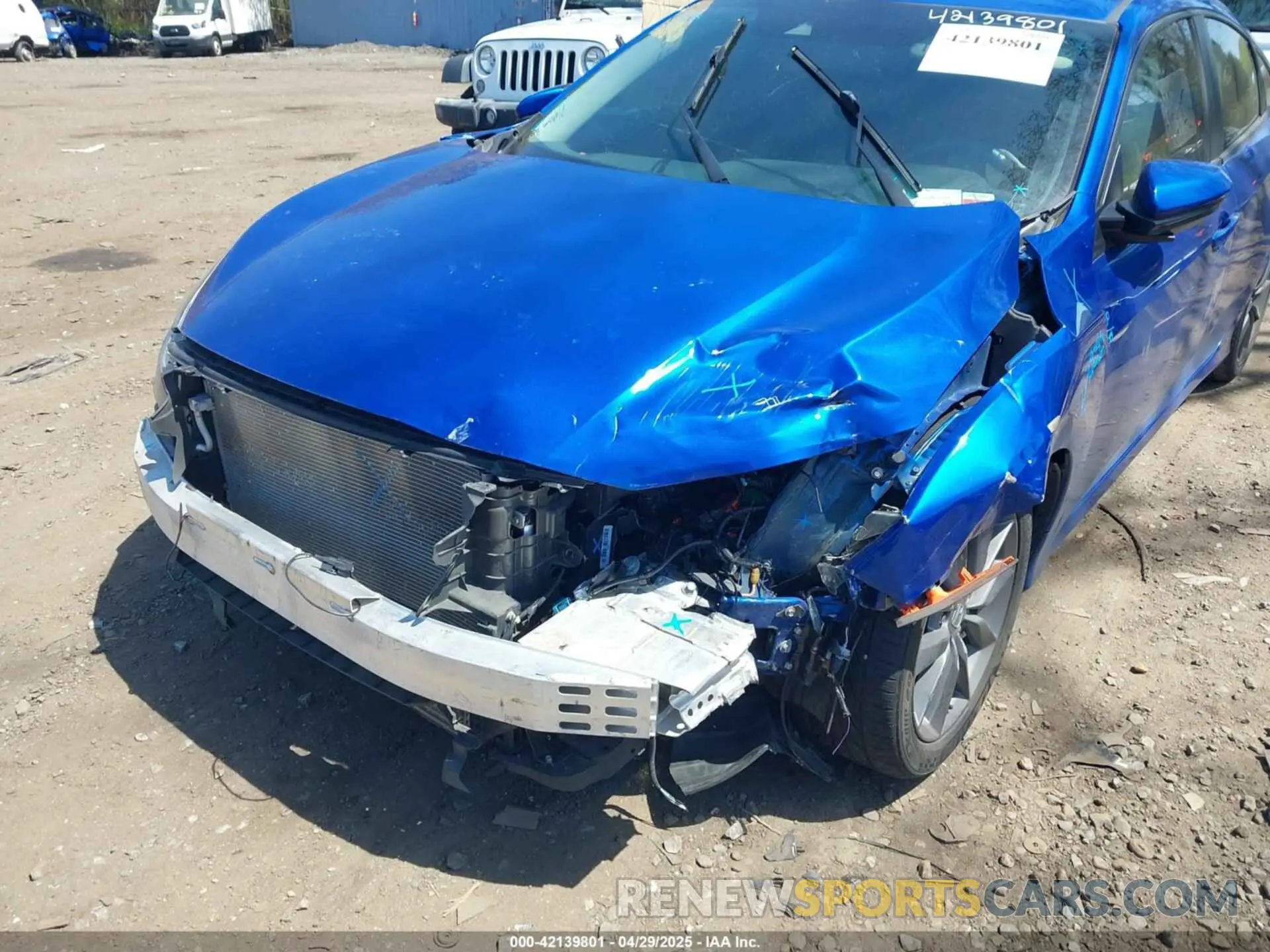 6 Photograph of a damaged car 19XFC1F79KE205273 HONDA CIVIC 2019