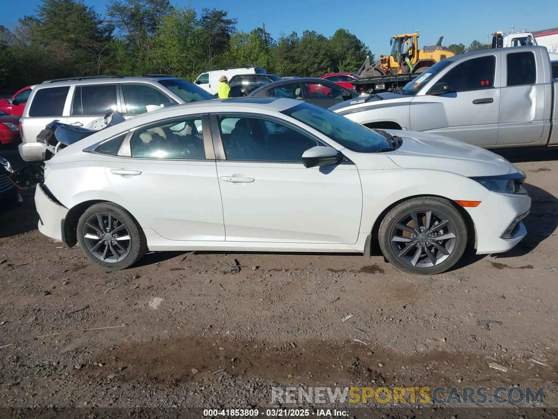 13 Photograph of a damaged car 19XFC1F7XKE005969 HONDA CIVIC 2019