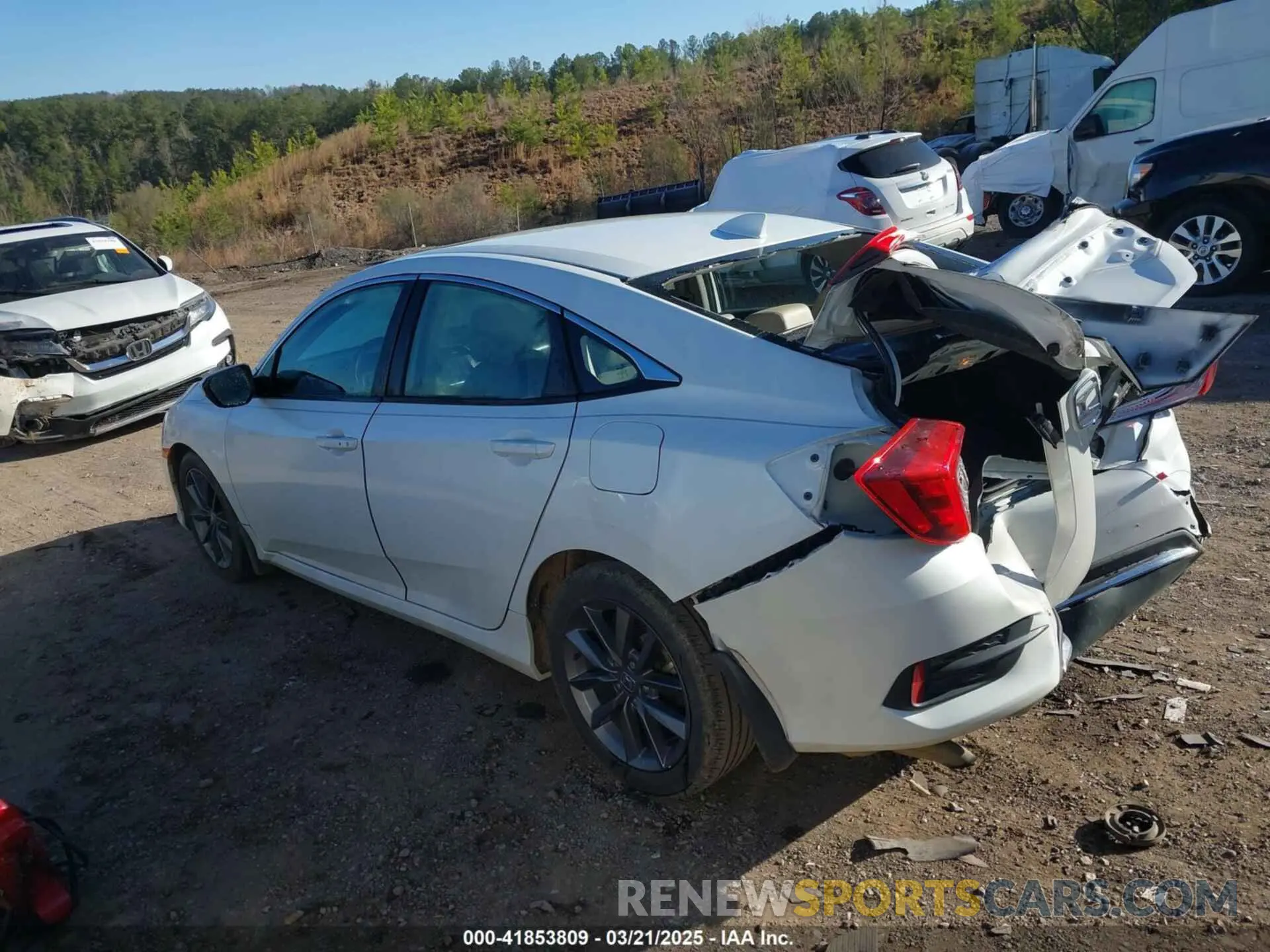 14 Photograph of a damaged car 19XFC1F7XKE005969 HONDA CIVIC 2019