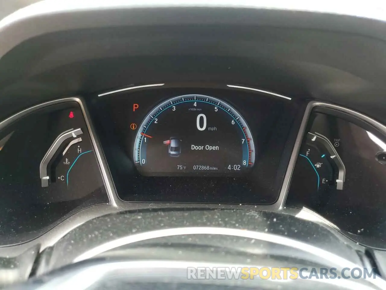 9 Photograph of a damaged car 19XFC1F7XKE009097 HONDA CIVIC 2019