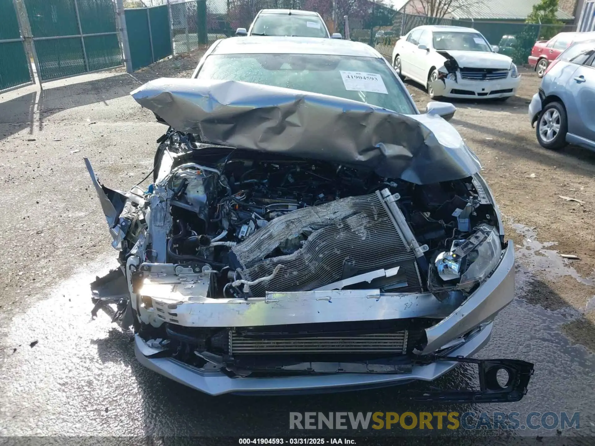 11 Photograph of a damaged car 19XFC1F7XKE010279 HONDA CIVIC 2019