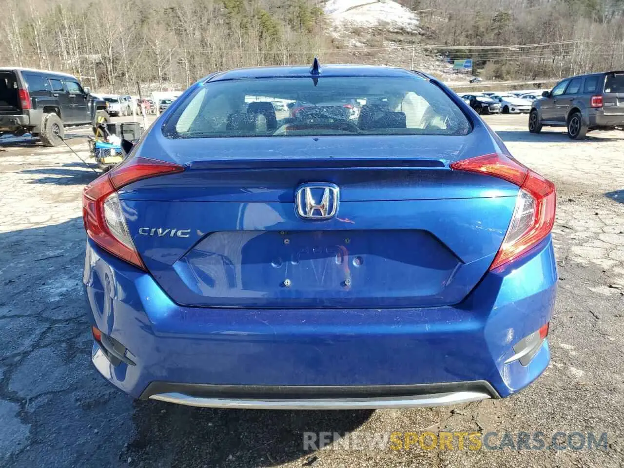 6 Photograph of a damaged car 19XFC1F7XKE010329 HONDA CIVIC 2019