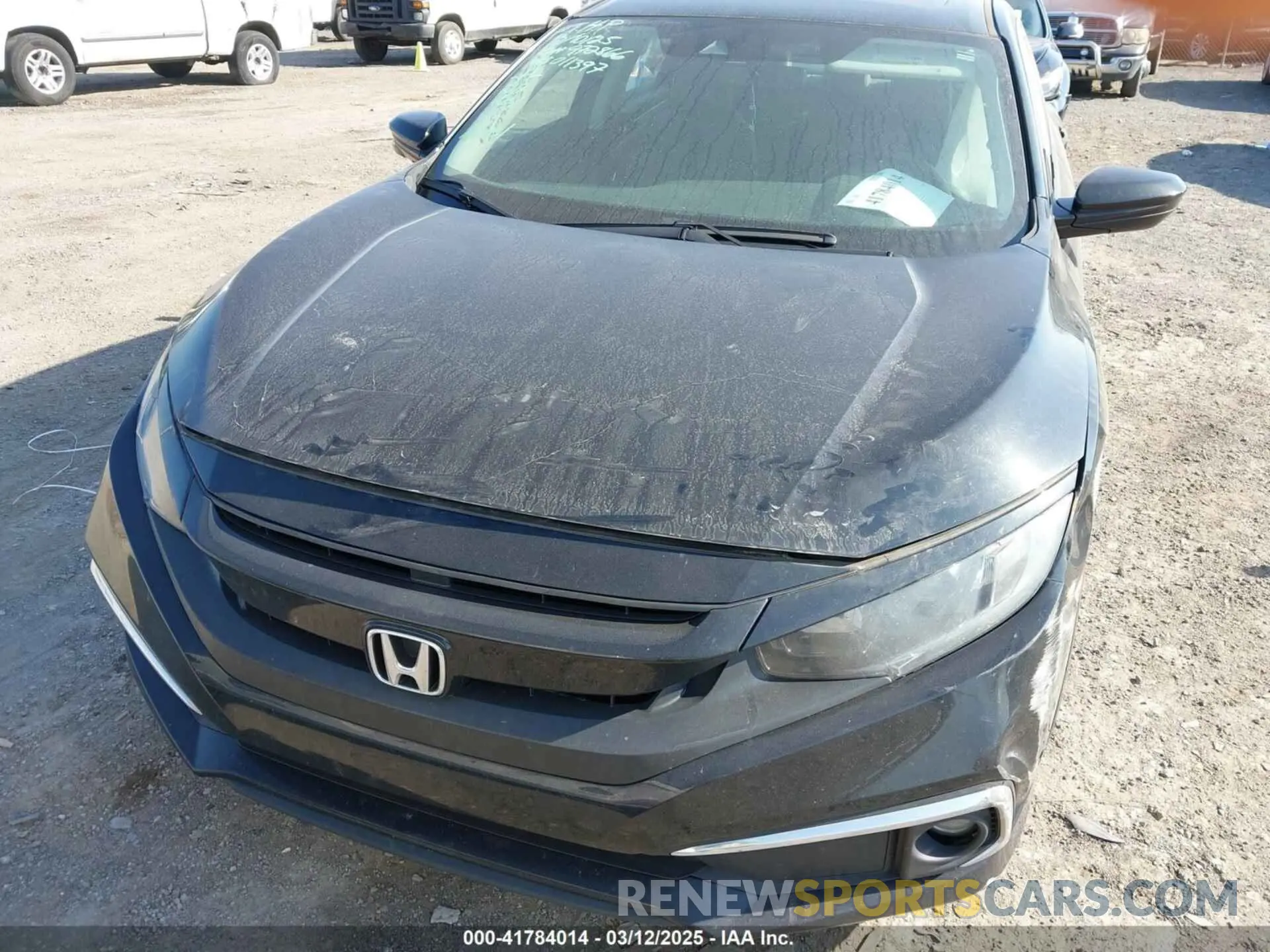 10 Photograph of a damaged car 19XFC1F7XKE011397 HONDA CIVIC 2019