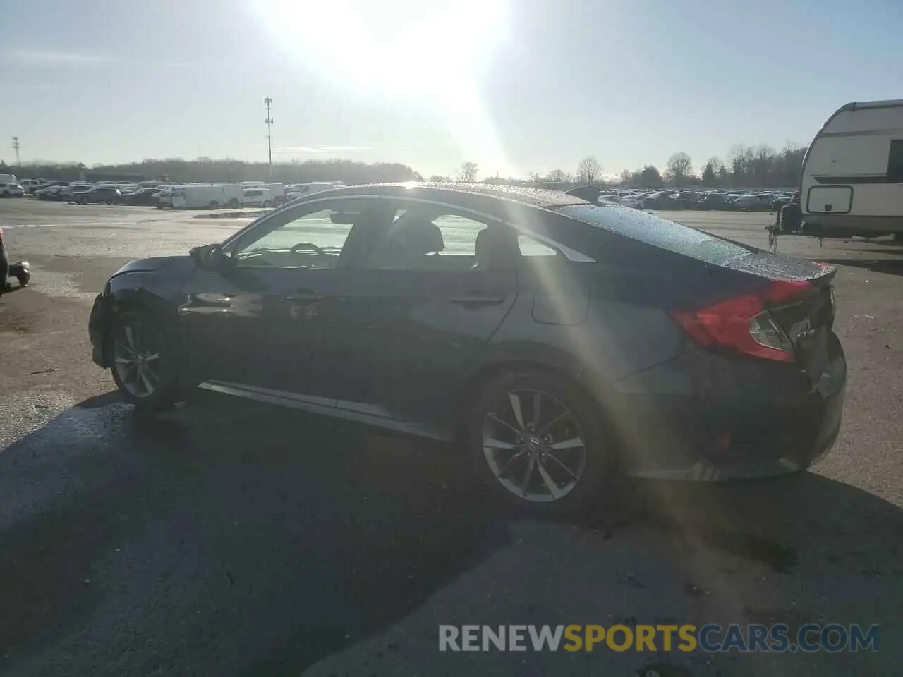 2 Photograph of a damaged car 19XFC1F7XKE017149 HONDA CIVIC 2019