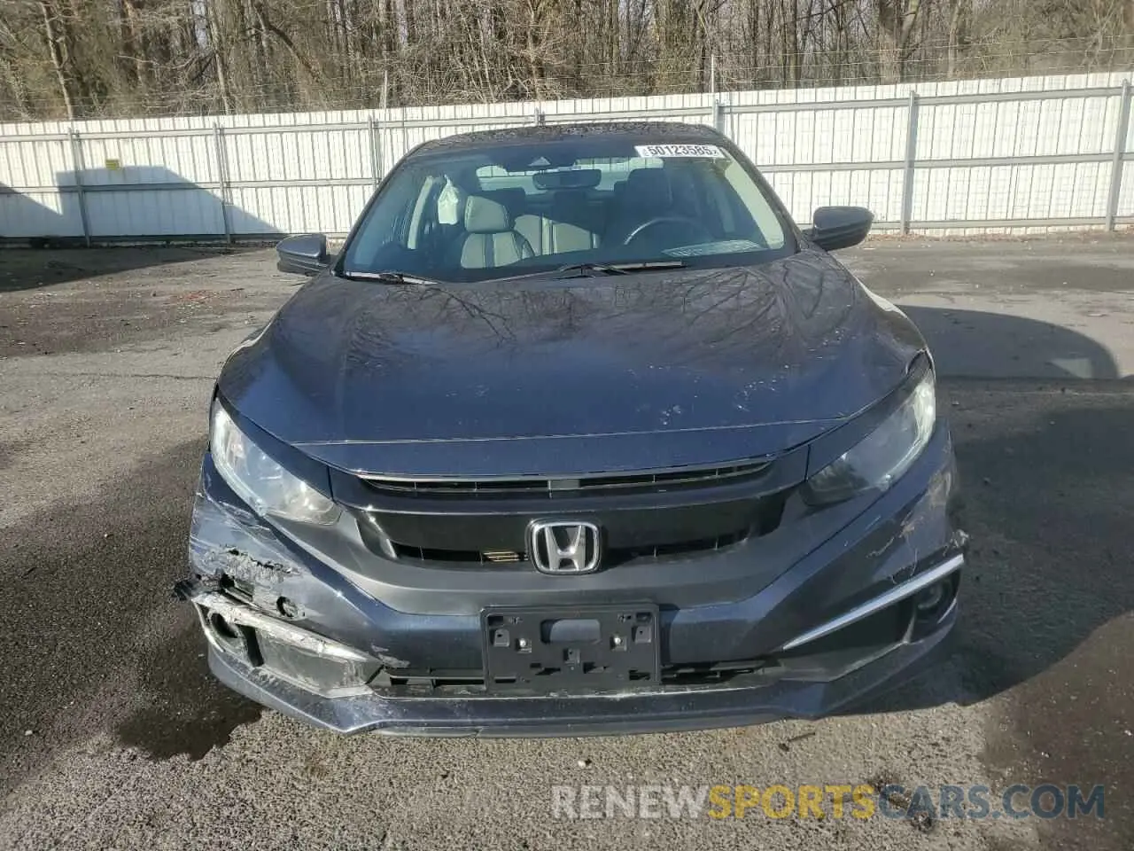 5 Photograph of a damaged car 19XFC1F7XKE017149 HONDA CIVIC 2019