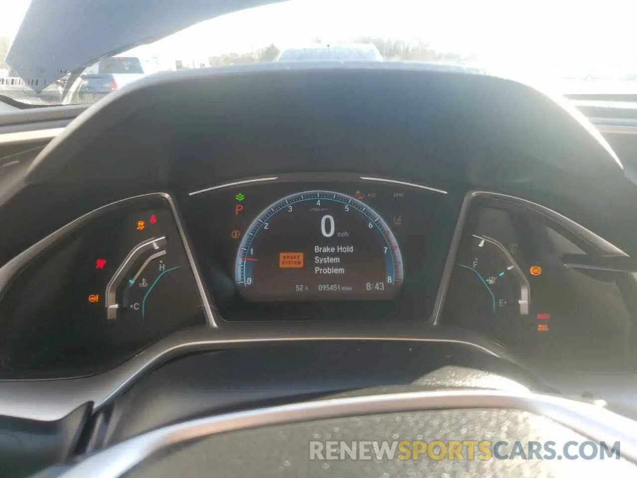 9 Photograph of a damaged car 19XFC1F7XKE017149 HONDA CIVIC 2019