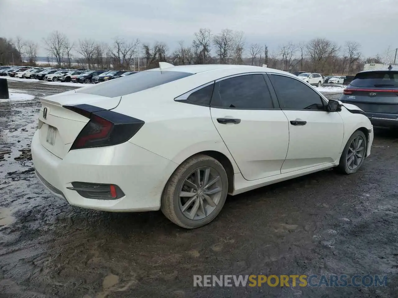 3 Photograph of a damaged car 19XFC1F7XKE203631 HONDA CIVIC 2019