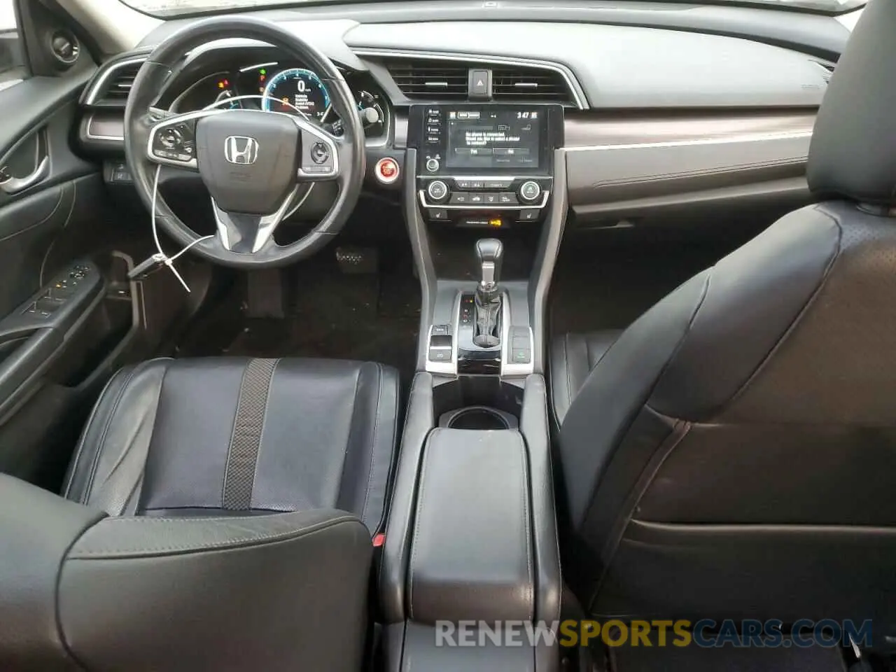 8 Photograph of a damaged car 19XFC1F7XKE203631 HONDA CIVIC 2019