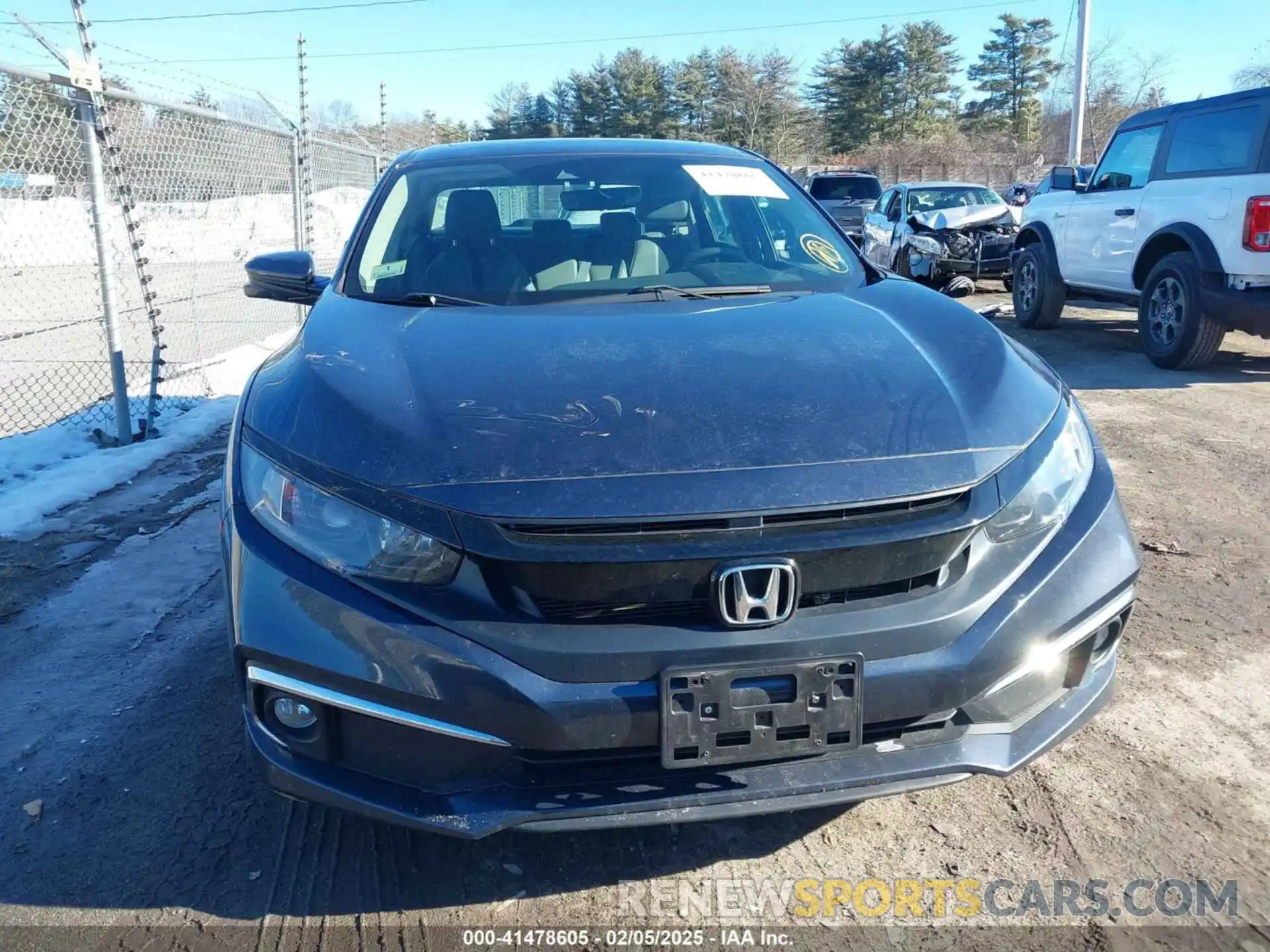 12 Photograph of a damaged car 19XFC1F7XKE216640 HONDA CIVIC 2019