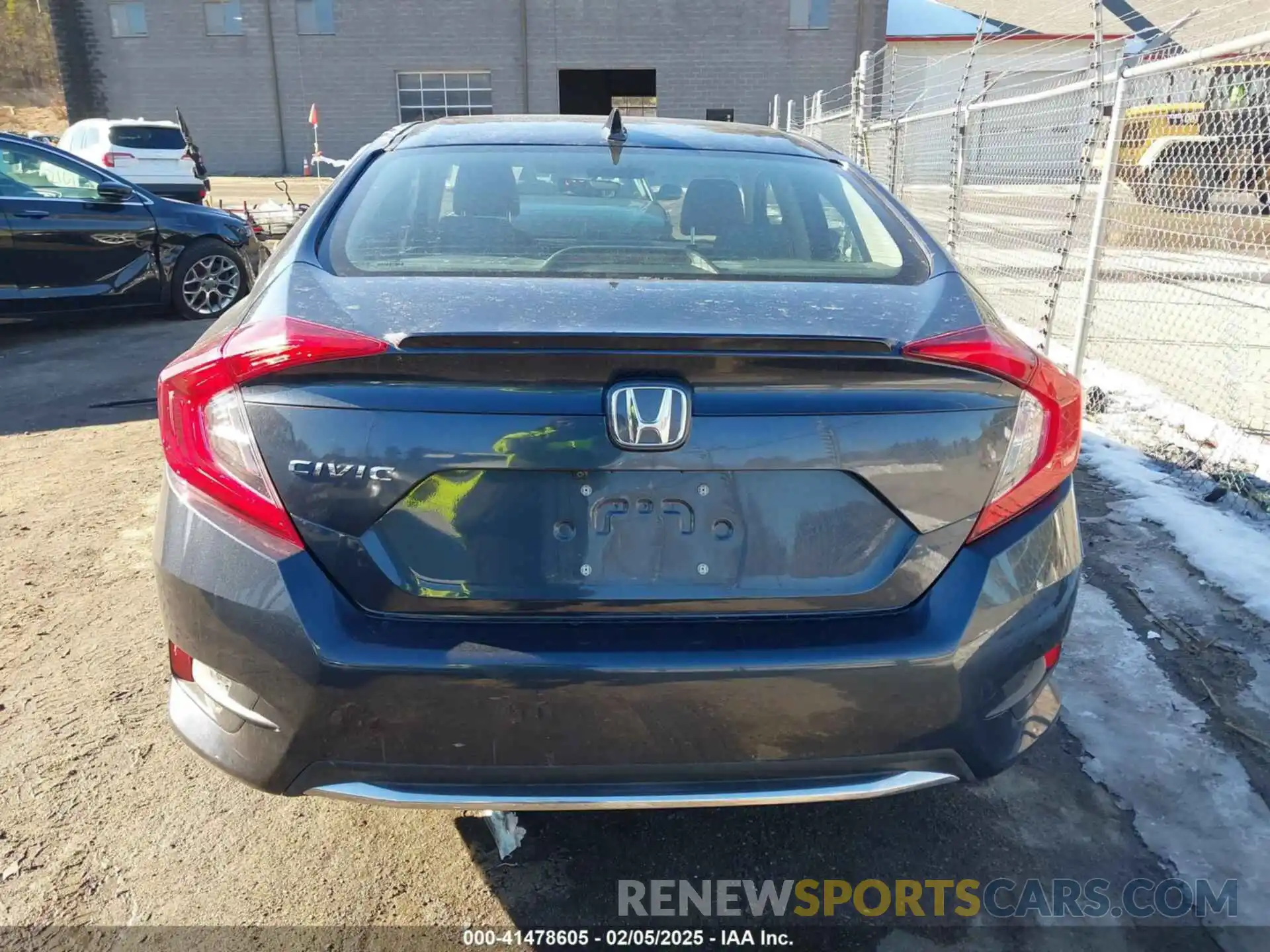 16 Photograph of a damaged car 19XFC1F7XKE216640 HONDA CIVIC 2019