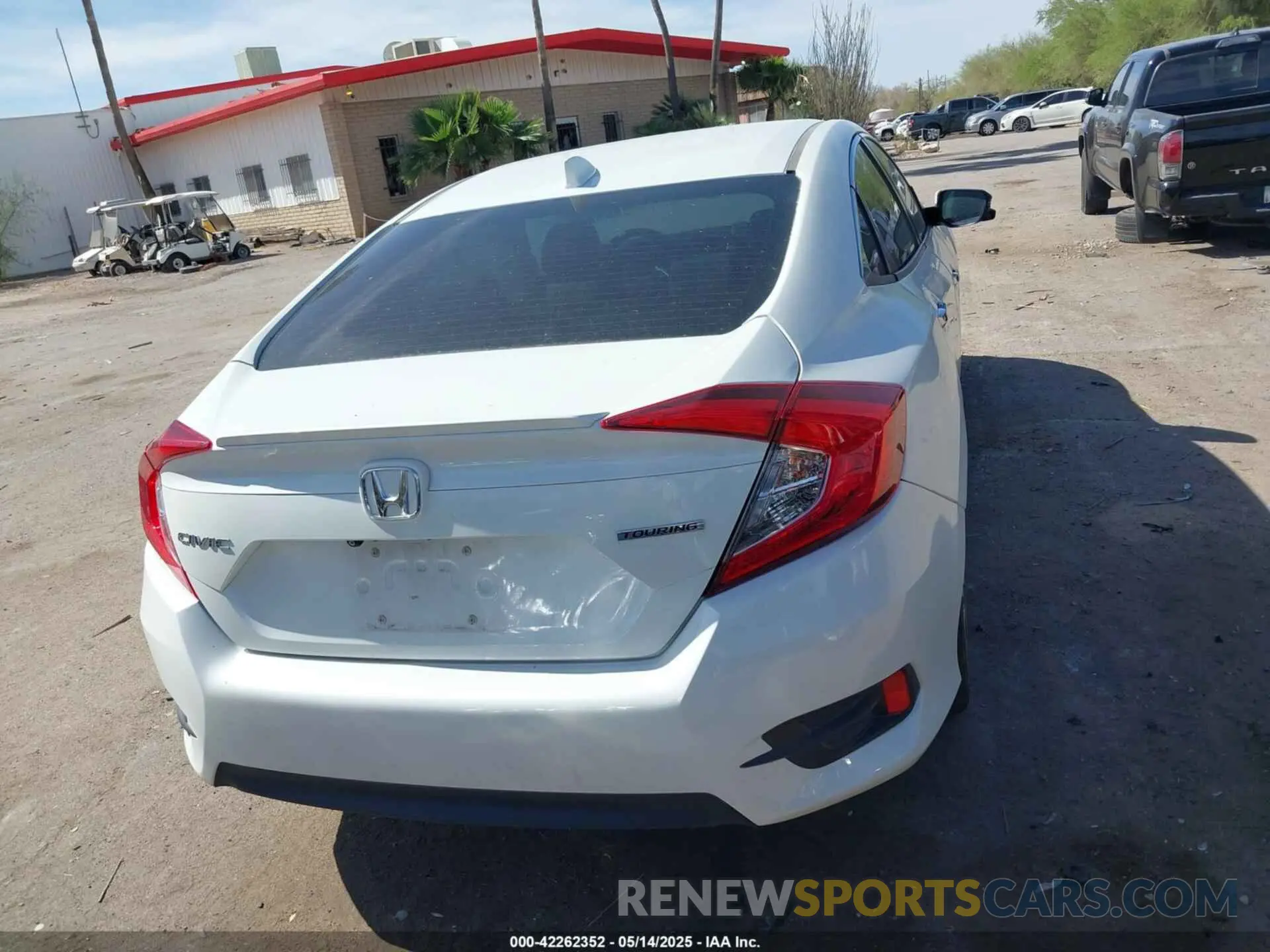15 Photograph of a damaged car 19XFC1F90KE000846 HONDA CIVIC 2019