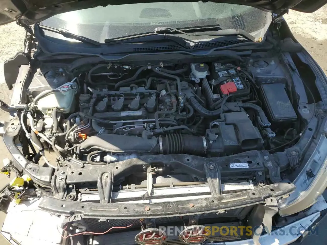 11 Photograph of a damaged car 19XFC1F90KE200772 HONDA CIVIC 2019