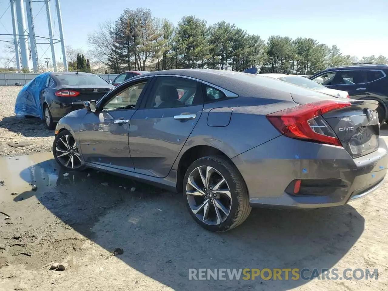 2 Photograph of a damaged car 19XFC1F90KE200772 HONDA CIVIC 2019
