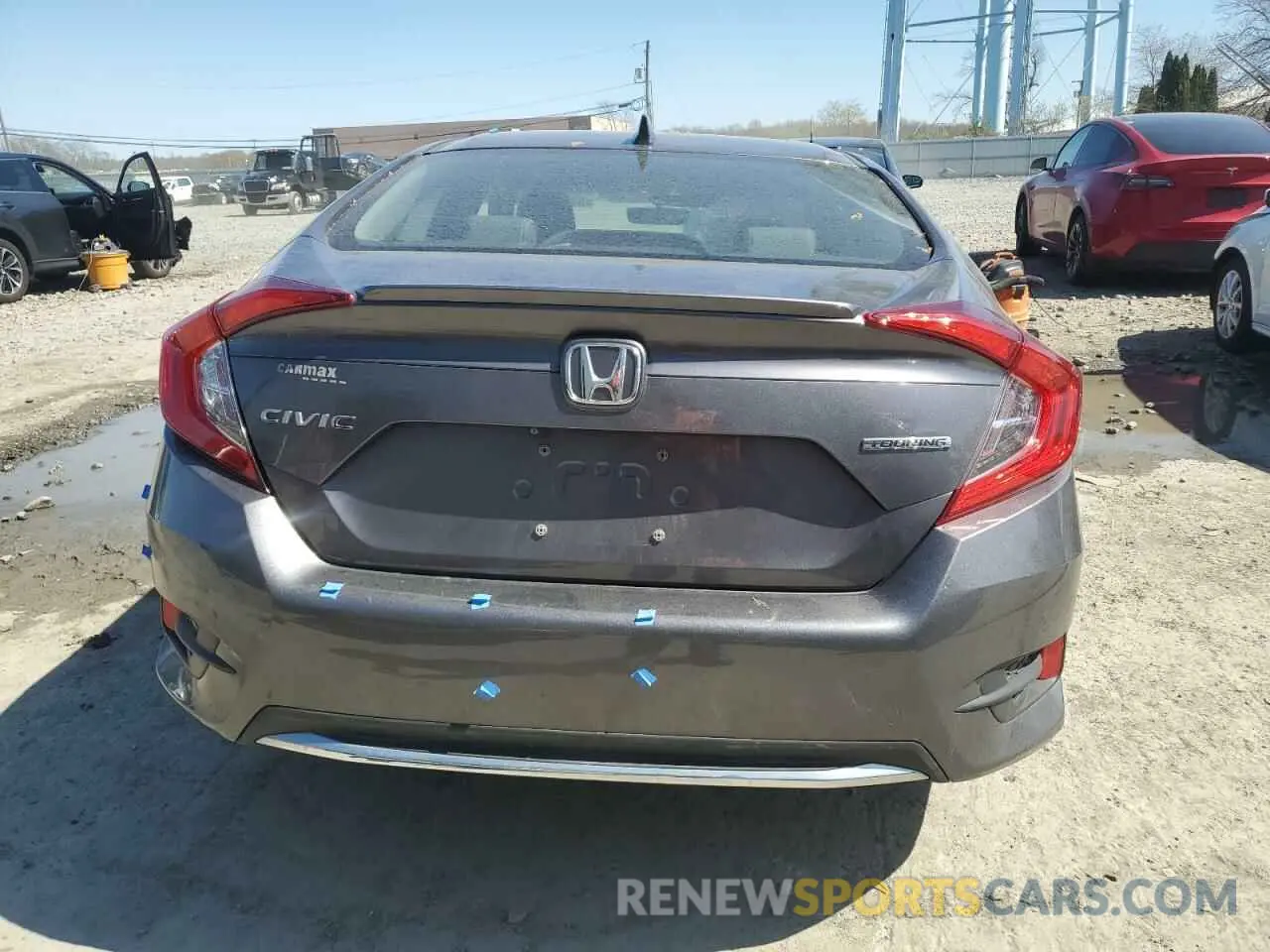 6 Photograph of a damaged car 19XFC1F90KE200772 HONDA CIVIC 2019