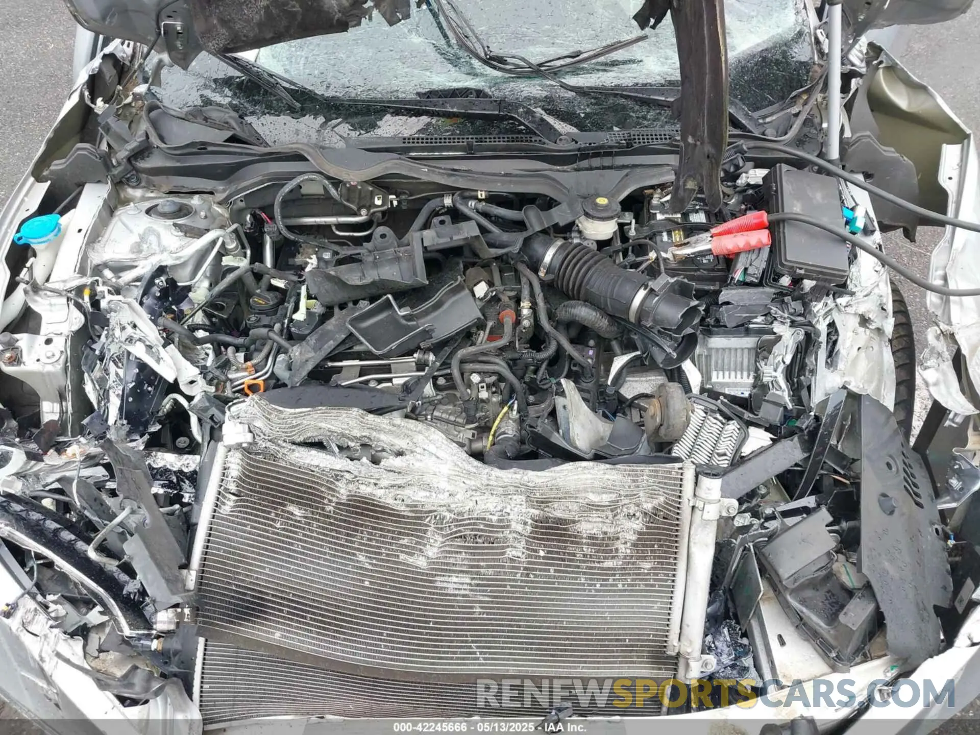 10 Photograph of a damaged car 19XFC1F91KE202367 HONDA CIVIC 2019