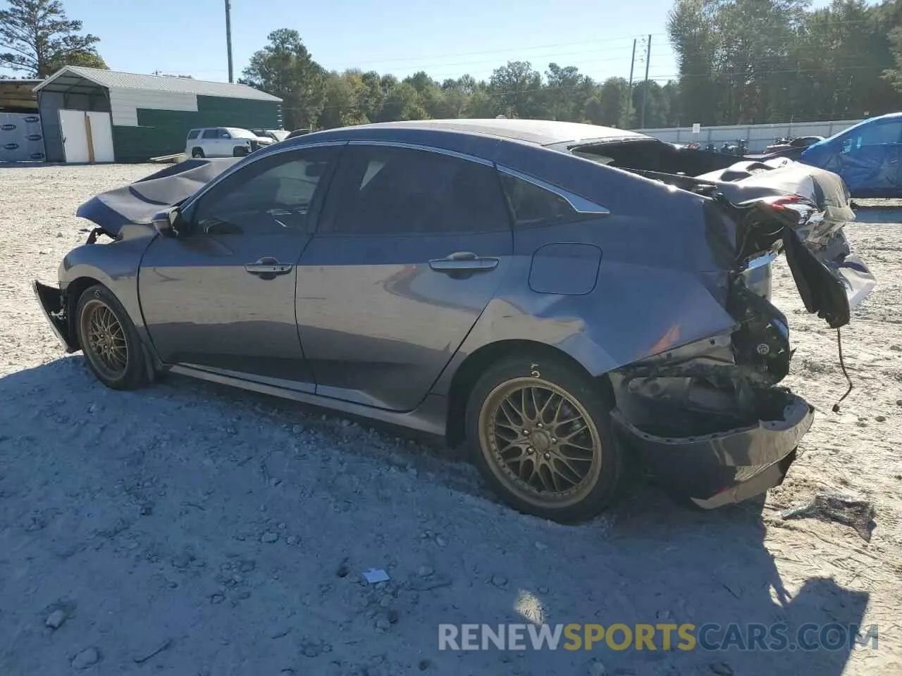 2 Photograph of a damaged car 19XFC2E81KE050024 HONDA CIVIC 2019