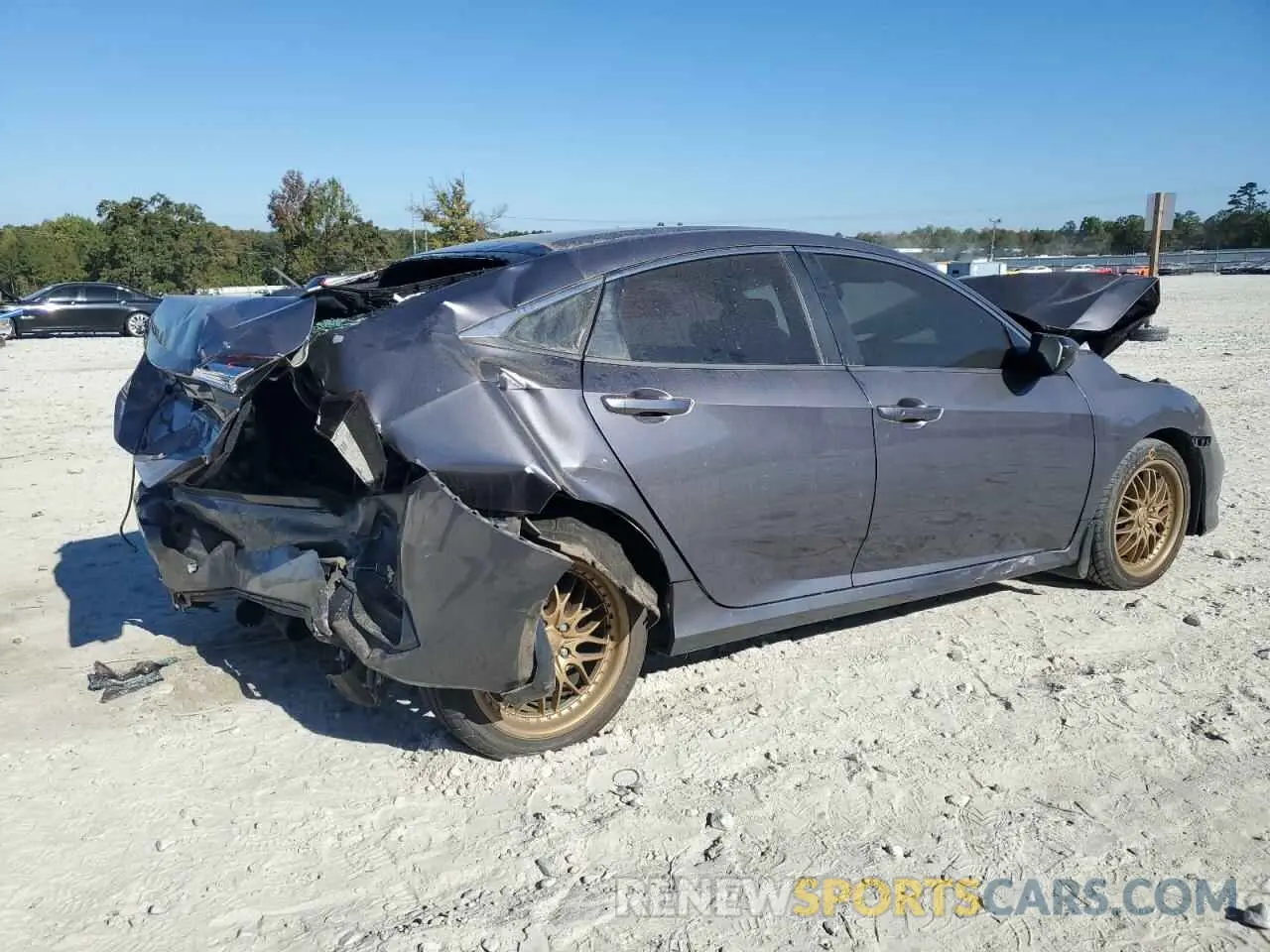3 Photograph of a damaged car 19XFC2E81KE050024 HONDA CIVIC 2019