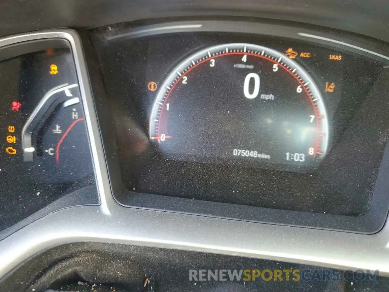 9 Photograph of a damaged car 19XFC2E81KE050024 HONDA CIVIC 2019