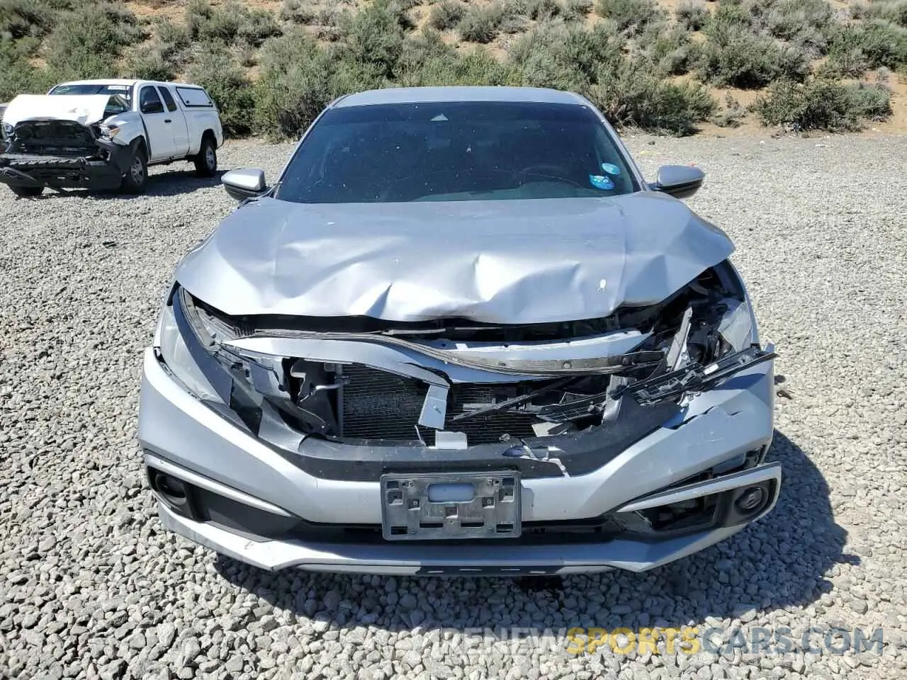 5 Photograph of a damaged car 19XFC2E83KE007210 HONDA CIVIC 2019
