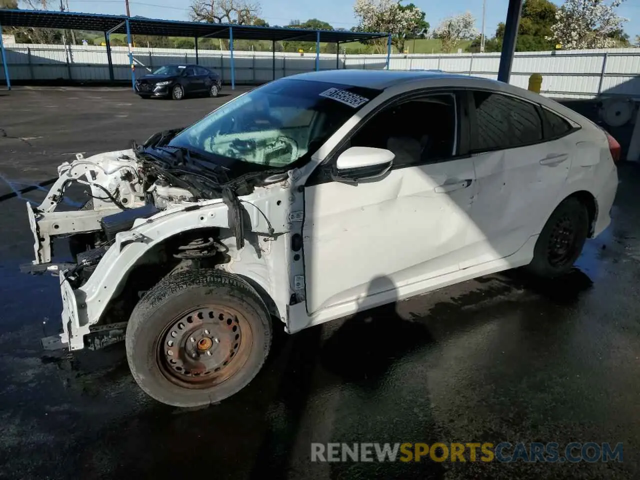 1 Photograph of a damaged car 19XFC2E83KE028736 HONDA CIVIC 2019