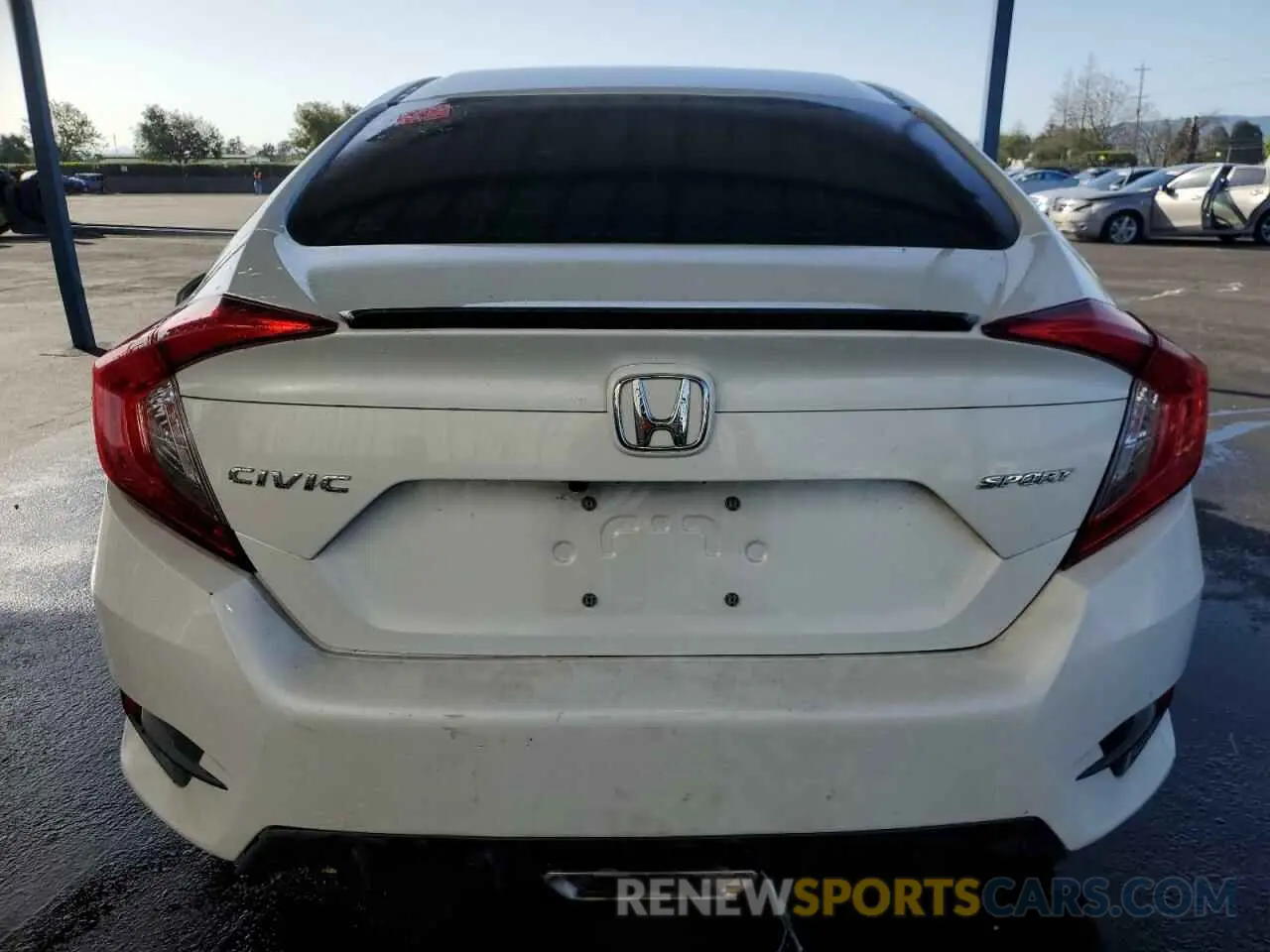 6 Photograph of a damaged car 19XFC2E83KE028736 HONDA CIVIC 2019