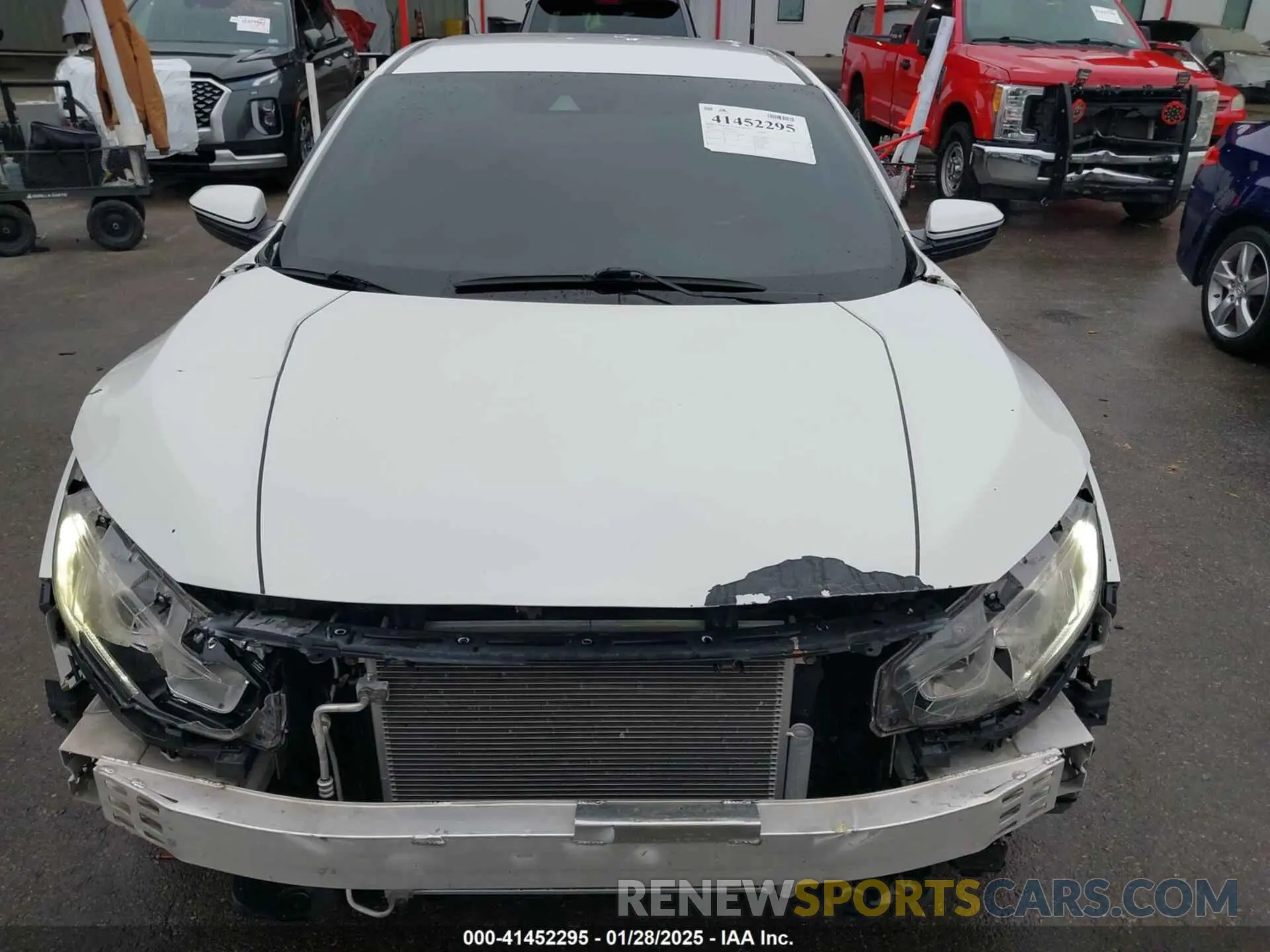 6 Photograph of a damaged car 19XFC2E87KE021501 HONDA CIVIC 2019