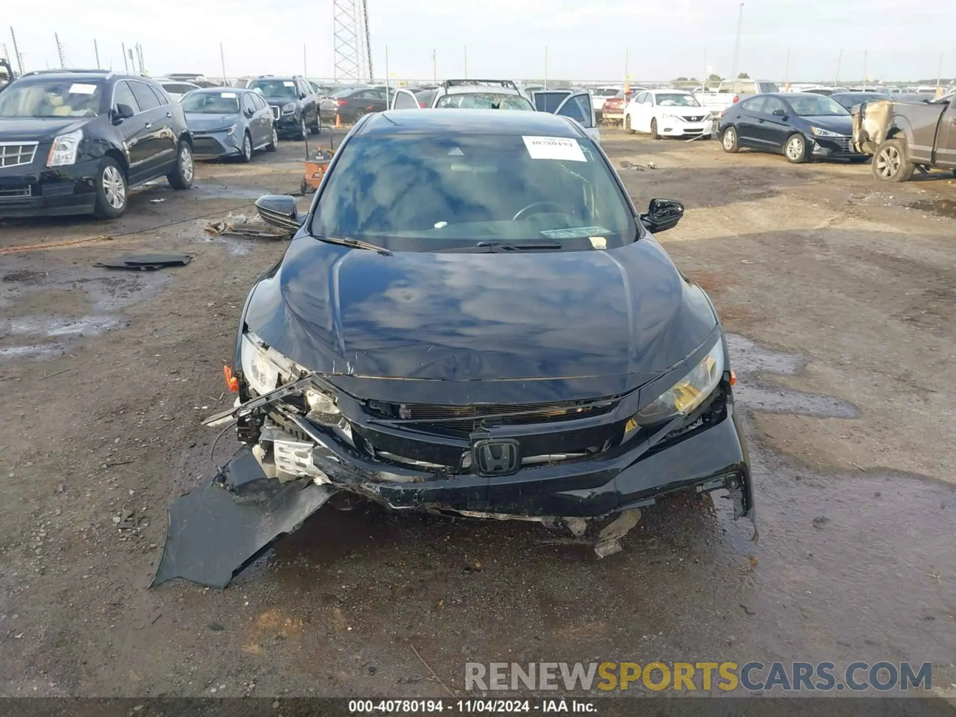 12 Photograph of a damaged car 19XFC2E87KE044373 HONDA CIVIC 2019