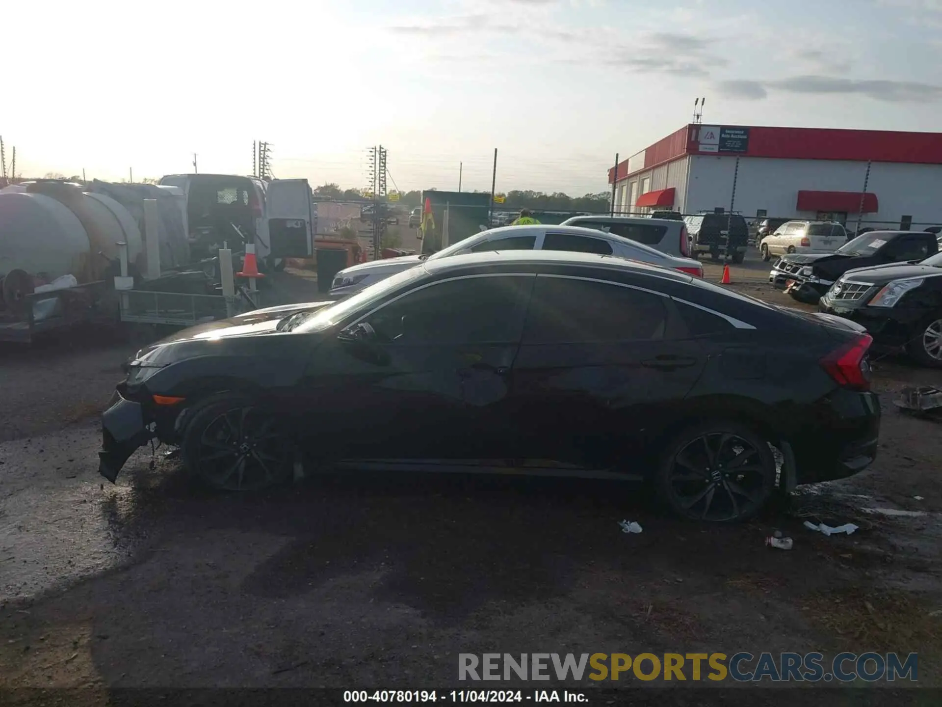 14 Photograph of a damaged car 19XFC2E87KE044373 HONDA CIVIC 2019