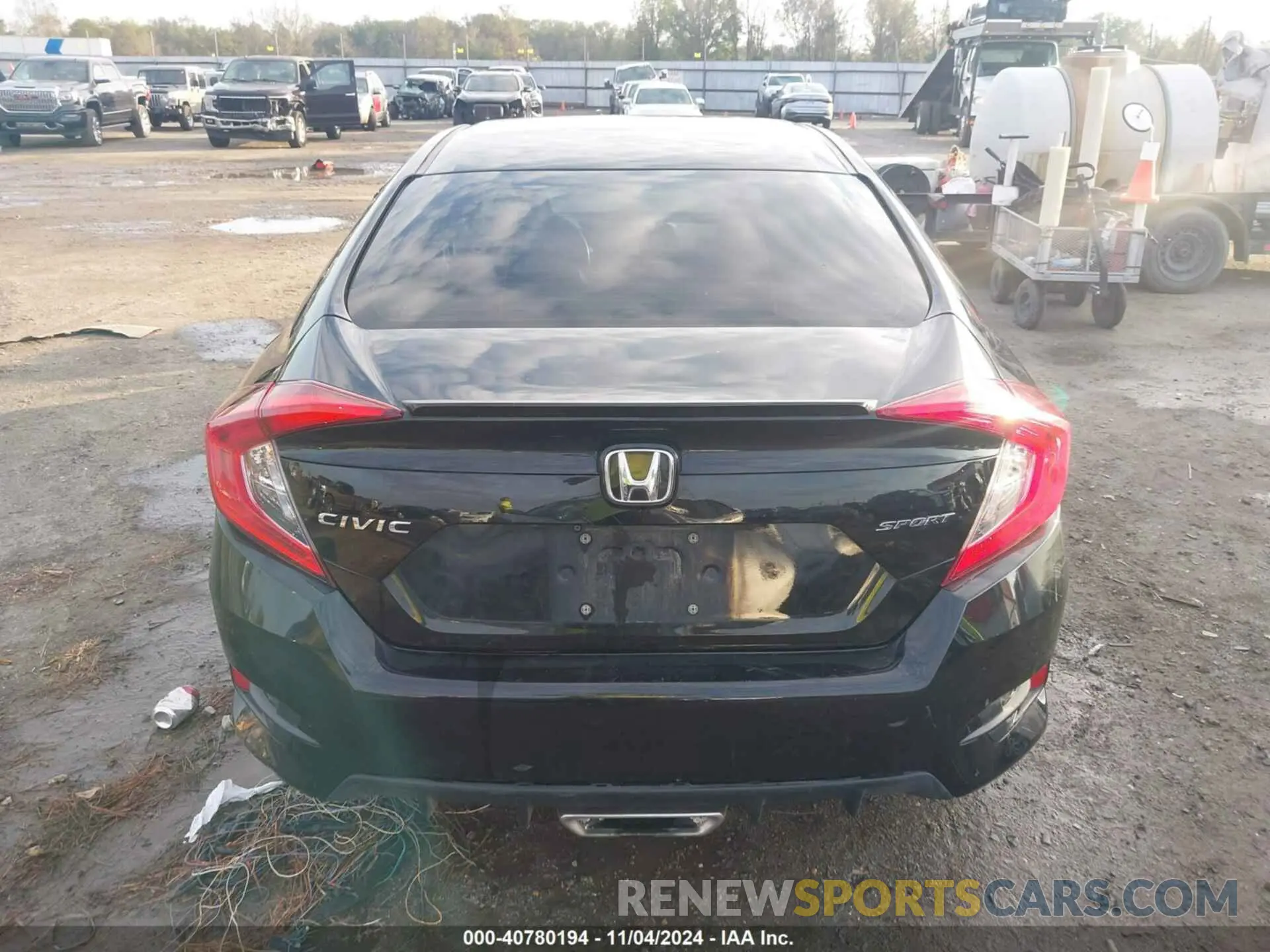 16 Photograph of a damaged car 19XFC2E87KE044373 HONDA CIVIC 2019