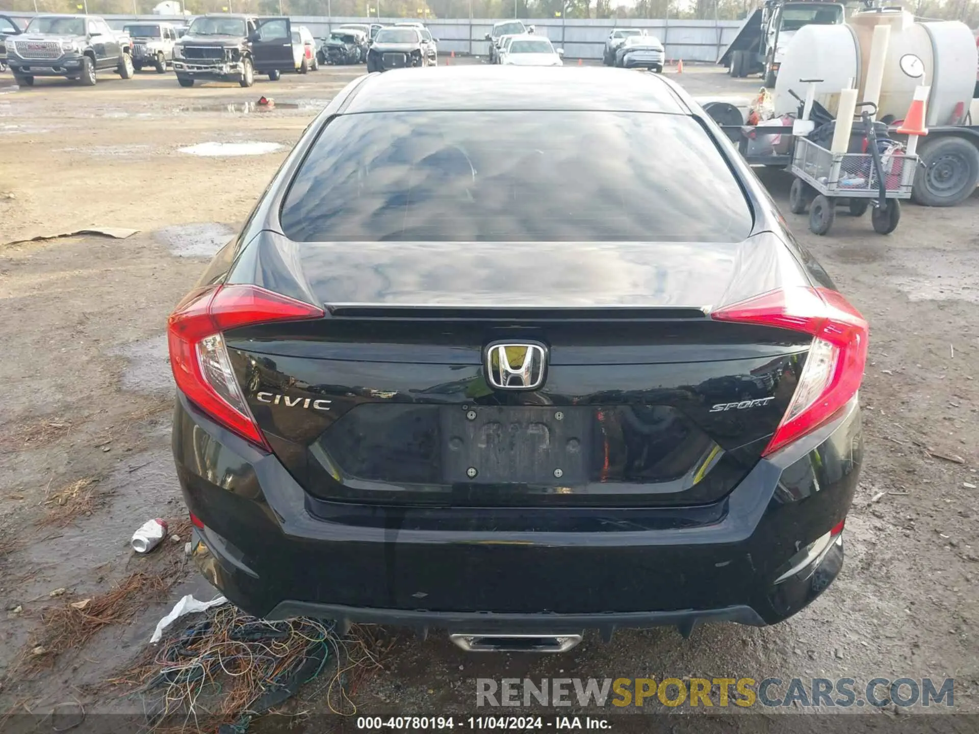 19 Photograph of a damaged car 19XFC2E87KE044373 HONDA CIVIC 2019